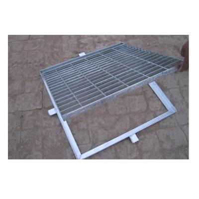 China Modern Sidewalk Drainage Galvanized Steel Grating Cover / Ditch Cover For Walkway for sale