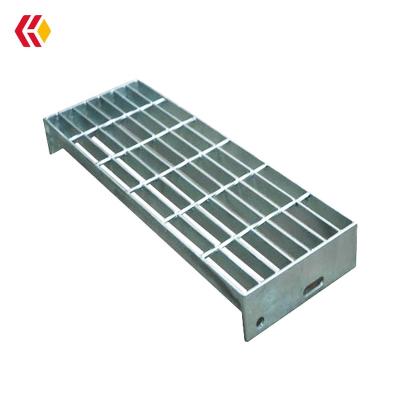 China Industrial Factory Directly Galvanized Steel Stair Tread / Steel Step Best Price for sale