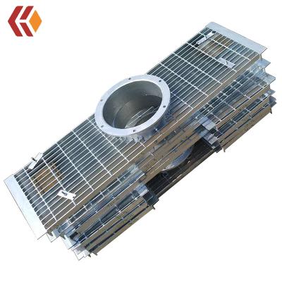 China Traditional Expanded Galvanized Steel Grating With Clamp for sale