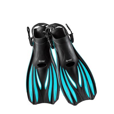 China Guangzhou Vanguard Diving Gear Full Foot Snorkeling Adjustable Non-slip Fins For Adult for sale