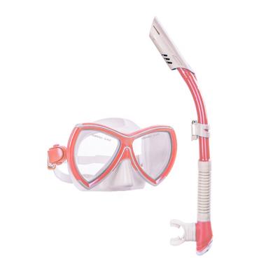 China Wholesale Water Sports Scuba Gear Mask Snorkel Diving Equipment Snorkel Swimming Mask Set MS-1380S79S for sale