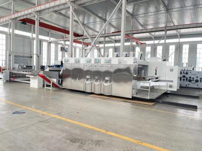 China Carton Cardboard Four Color Flexo Printing Machine Customized for sale