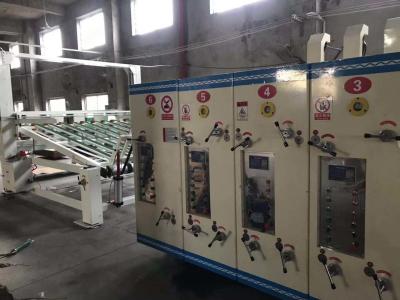 China Automatische gewölbte Kasten-Hersteller-Maschinen-Inline-Drucker Slotter Die Cutter zu verkaufen