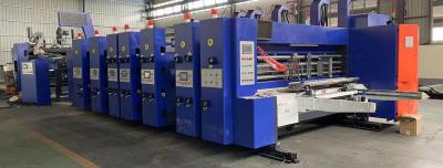 Cina Stampatore in-linea automatico Slotter Die Cutter della stampatrice di Flexo di due colori in vendita