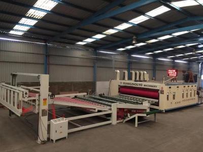 China Flexo Corrugated Carton Printing Machine Inline Printer Slotter Die Cutter for sale