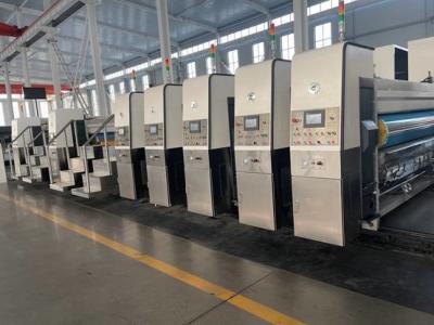 Chine Imprimante de empaquetage stable Slotter Die Cutter de contrôle de PLC de machine d'impression de boîte à vendre