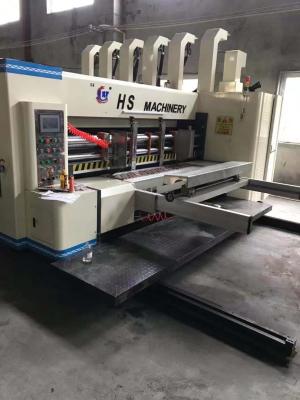 Cina Macchina ondulata in-linea Flexo della scatola che stampa cartella automatica Gluer in vendita