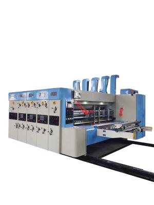 China Karton-stempelschneidene Maschine 220V Flexo, die Ausrüstung kerbend druckt zu verkaufen