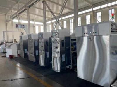 Cina Touch Screen Control Corrugated Box Printing Machine  Automatic Alignment in vendita