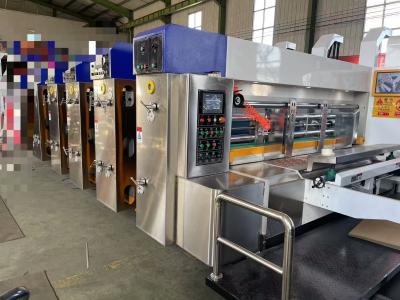 China Máquina de impresión flexo corrugada de precisión impulsada por hidráulica en venta