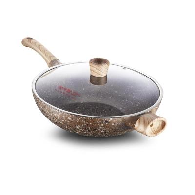 China S SERIES EURO WOK sustainable die-casting aluminum cookware for sale