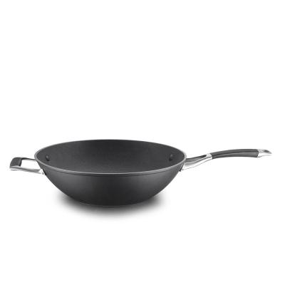 China Sustainable B SILVER SERIES WOK Non-Stick Pressed Aluminum Cookware for sale