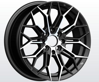 China Hot Selling ALLOY BY-1498 Inch 8 Hole ET35 PCD 114.3 15 Die Casting Alloy Wheel For Car for sale