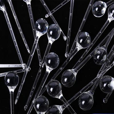 China Acrylic Drip Wedding Ceiling Decoration Durable Wedding Crystal Pendant for sale