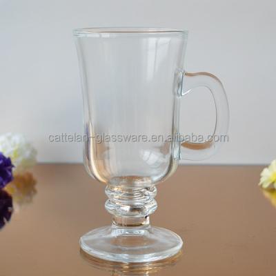 China Viable High Quality Bengbu Cattelan Glassware Irish Coffee Glass Mug for sale