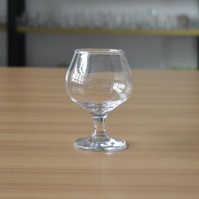 China / Machine Made Wine Glass of Brandy Balloon Glass with 160ml/5.5oz Volume for sale