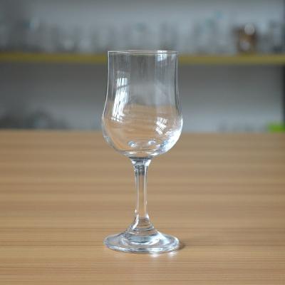 China / Cognac tulip lead free crystal glass for wine or champagne for sale