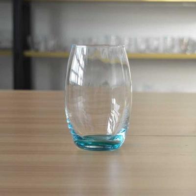 China Cheap 500ml Glass Tulip Tumbler Machine Made Durable for sale