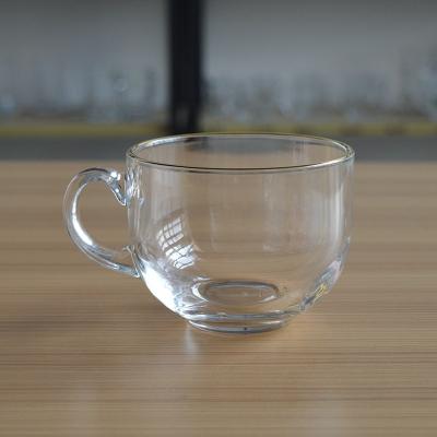 China Viable Gold Rim Glass Mug For Coffee/Milk/Tea/Water for sale