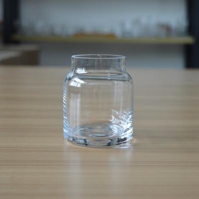 China Small Durable Handmade Glass Reed Diffuser Bottle for sale