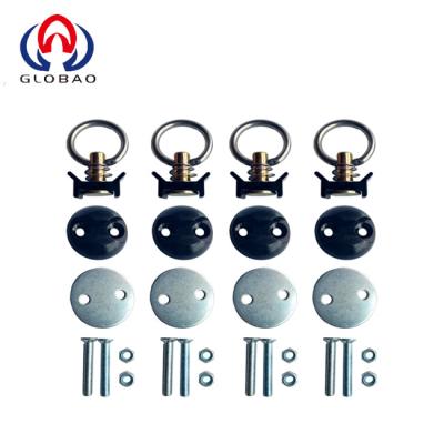 China Steel Round Hitch Link Down Kit Bolt On Fitting Kit With Quick Release Down Link Anchor for sale