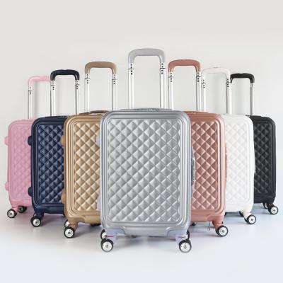 China B1030-7 ABS Travel Bags Carry-on Luggage Custom Made ABS Smart Carry On Suitcase Set Traveling Trolly Bags for sale