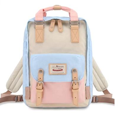 China Custom High Quality Backpack Donut Female School Bag Anti-theft Backpack B916-012 for sale