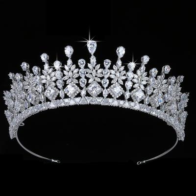 China Bridal Tiara Hair Accessories Classic New Fashion Design Luxury Bridal Wedding Anniversary Wedding Crowns BC5699 Corona Princesa Women for sale