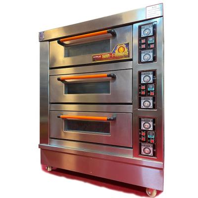 China Energy Saving Factory Direct Selling Customized Commercial Electric Pizza Baking Oven With Steam Function for sale