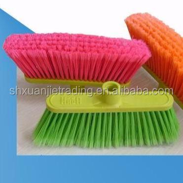 China Factory Stocked Direct Plastic Broom Cleaning Head for sale