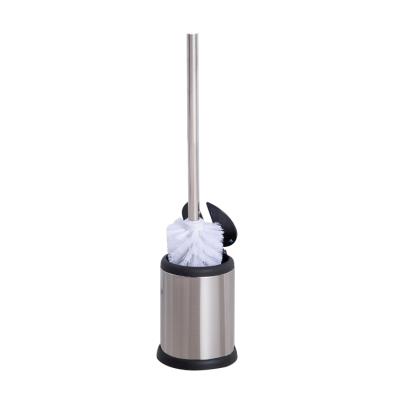 China Bathroom toilet cleaning brush and holder for sale