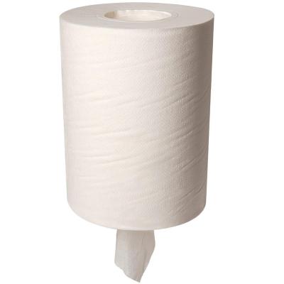 China Virgin Wood Pulps Centerfeed Hand Towel Paper Roll, White, 500 Sheets Per Roll, 6 Rolls Per Case for sale