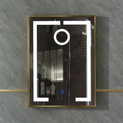 China 5mm illuminated sliver illuminated samrt bathroom led wall touch sensor mirror for sale