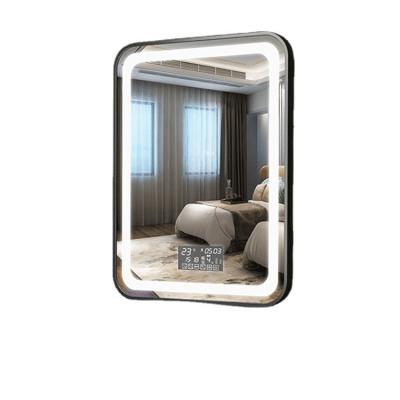 China Morden 5MM Metal Framed Modern Design CE/IP44/ROHS Certificated Led Lighted Mirror Wall for sale