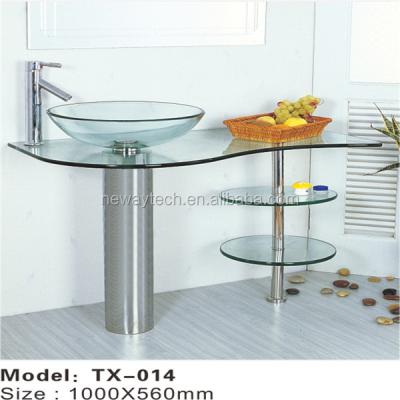 China New Modern High Quality Free Standing Stainless Steel Sink , Cheap Bathroom Sinks for sale