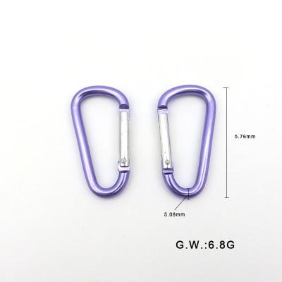 China Promotioanal Gifts / Give Away Key Chain Mountain Wholesale Custom Clasp Small Mini Carabiner Clips Hooks for sale