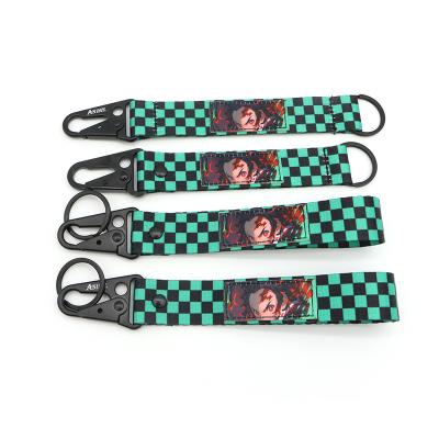 China For Custom Key Chain O Ring Metal Carabiner Smart Anime Key Indicator Souvenir Gift Laser Logo Sublimation Lanyard Label Car JDM Promotional Cute Cartoon Motorcycle for sale