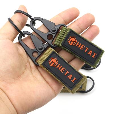 China Promotioanal Gifts/Give Away Sports Customized High Quality Security Mini Portable Outdoor Tactical PVC Label 3D/2D Rubber Magic Metal Promotional Key Chain for sale