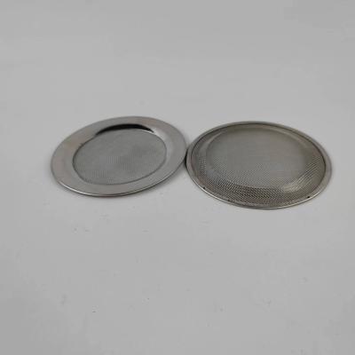 China Construction Wholesale 304 Stainless Steel Round Wire Mesh Filter Strainer Filter Basket for sale