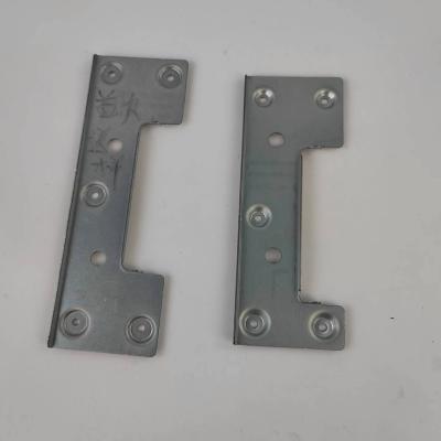 China Display accessories Stamping Steel Connecting Angle Plate Corner Brace Flat Corner Bracket for Display Accessories for sale