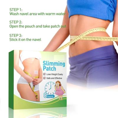 China Factory Wholesale 100% Abdomen Burning Body Natural Magnetic Navel Correction Belly Fat Wraps Slimming Correction Weight Loss For Fat Waist Customized for sale