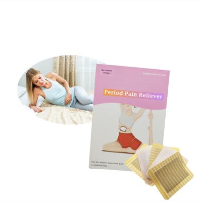 China Relieve 2021 Hot Menstrual Products Menstrual Pain Menstrual Cramp Cold Heating Patch For Women for sale