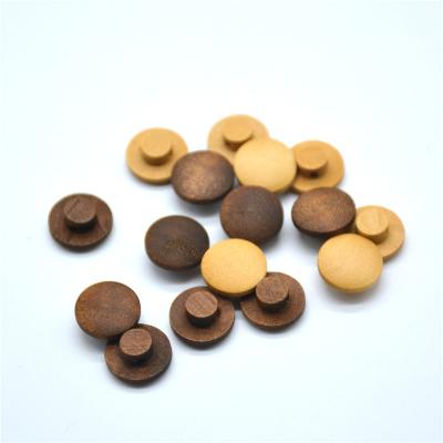 China Special Design Dry Cleaning Wooden Button Clothing Shirt Wooden Leg Buttons Custom for sale