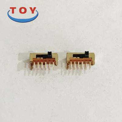 China Products WelcomeTOYFactory direct sales small electronic switch SK24D02Switch 2P4THorizontal electronic rocker switch for sale