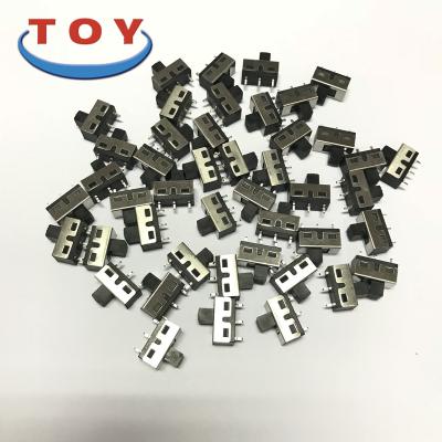 China SS12D10 SHORT PIN MINI SWITCH SWITCH SS12D10 POSITION 2P3T SLIDE SWITCH 3 CHINA MANUFACTURER SHORTS PIN for sale