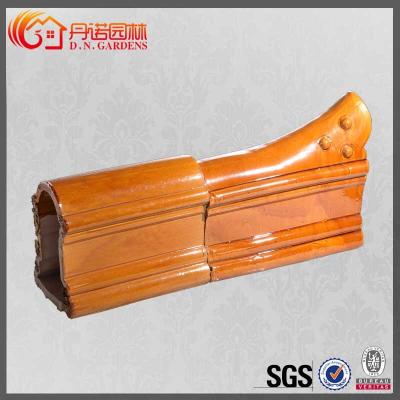 Chine Temple décoratif en céramique Dragon Ridge Tiles de Clay Ridge Tiles Classical Glazed Buddhist à vendre