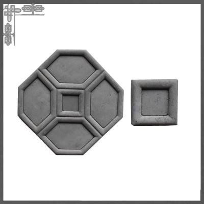 China Hexágono Design Decorativo Interior 3D Telhas de Parede de Tijolo Cinza para Sala de Estar Quarto à venda