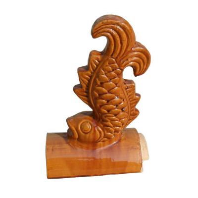 China Chinese Architecture Decorative Ceramic Shingles Animals Tiles Roof Final SGS zu verkaufen