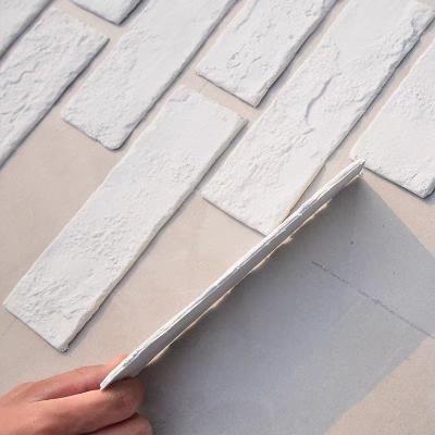 China Travertijn Look Flexible MCM Soft Stone Wall Facing Veneer Voor buitenmuur decoratie Duurzame flexibele keramische tegels Te koop