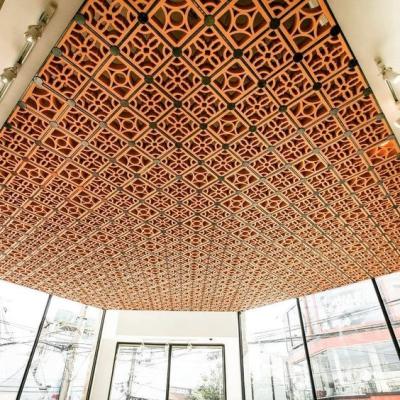 Cina Materiale per la decorazione delle pareti interne Terracotta cavo Breeze Blocco di pareti pannelli di ventilazione mattoni in vendita